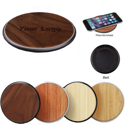 Natural Wood Wireless Phone Charger