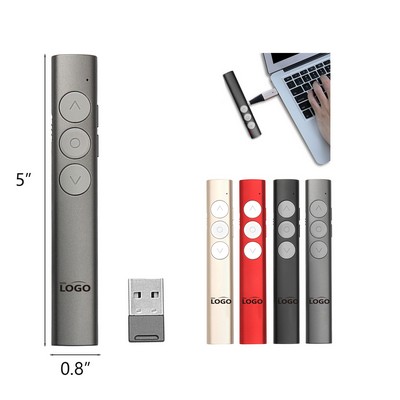 Wireless Presenter with Red Pointer