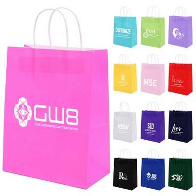 Colorful Tote Kraft Bag