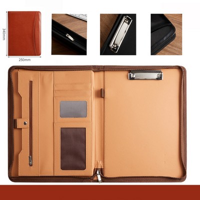 A4 Card Documents Organizer W/Clip