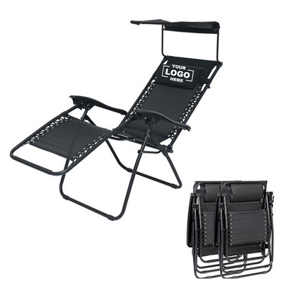 Reclining Outdoor Patio Chair with Adjustable Support