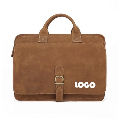 Buffalo Leather Briefcase