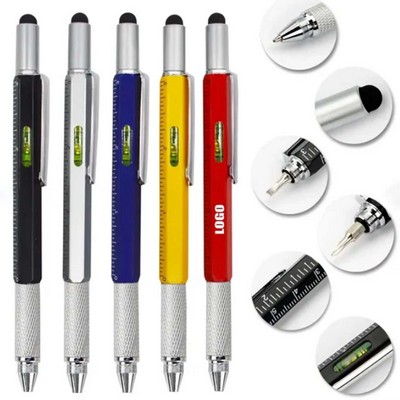 All-in-One Multi Tool Pen with Screwdriver and Stylus