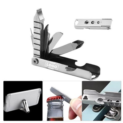 Multitool with Bit Slot and Bottle Opener