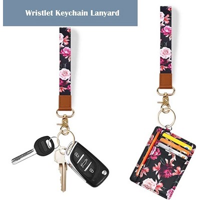 Custom dye-sublimation wristband Key Chain