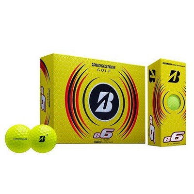 Bridgestone E6 Yellow Golf Balls