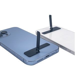 Ultra-Thin Metal Phone Stand with 3M Adhesive for Slim and Portable Support