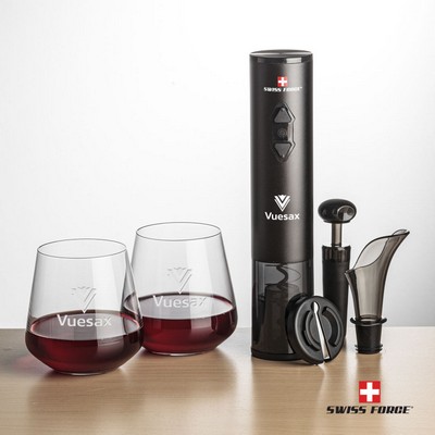 Swiss Force® Opener Set & Cannes Stemless Wine