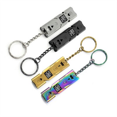 Camp Whistle Keychain