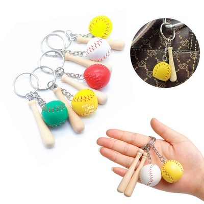 Mini Baseball - Inspired Keychain