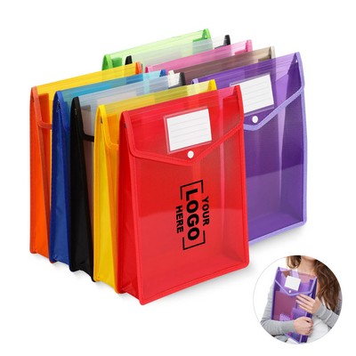 A4 Plastic Document Organizer Folder