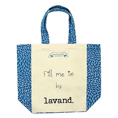 Custom 10 oz Natural Cotton Canvas Tote Bag