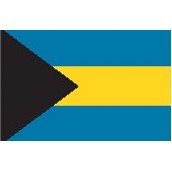 5'x8' Bahamas U.N. Nylon Outdoor Flag - Style C