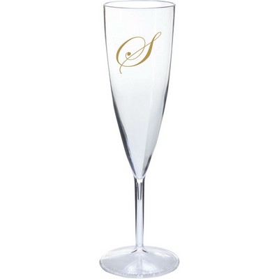 6 Oz. Plastic Champagne Flute