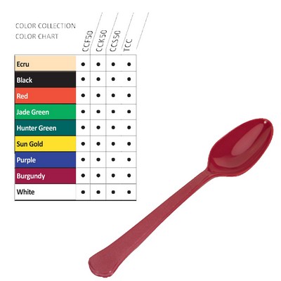 Colored Plastic Spoons