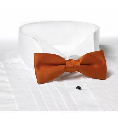 Orange Clip-On Bow Tie