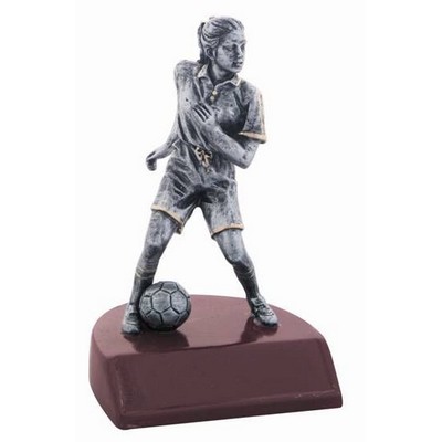 Soccer, Female - 9-1/4" Limited Quantity - Clearance Item