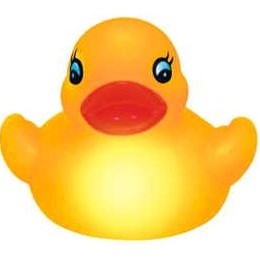 Rubber Transparent Twinkling Son Duck©