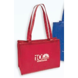 4-Color Process Tote Bag w/Long Handles (8"x 4"x 10")