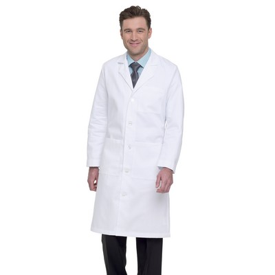 Landau - Essential Lab Coats - Men's Three-Pocket 43.5" Full-Length Lab Coat