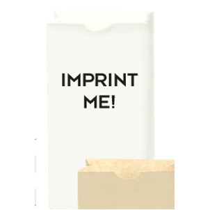 White Kraft 6# Paper SOS Bag