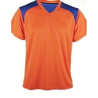 Youth Cool Mesh Soccer Jersey Shirt w/Contrasting Front & Back Panel