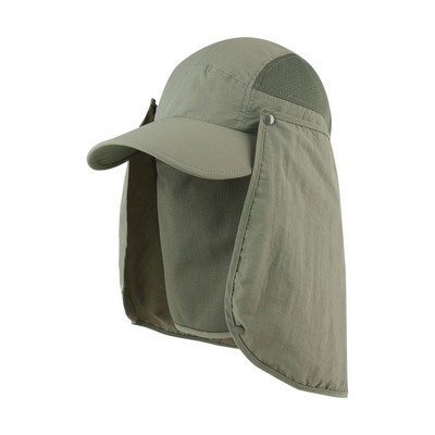 Juniper Taslon UV Cap w/ Removable Neck Flap