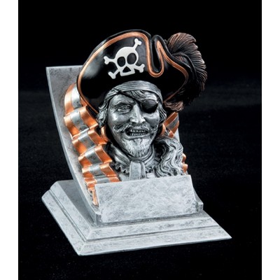 "Spirit Mascot" Pirate Figurine - 4"