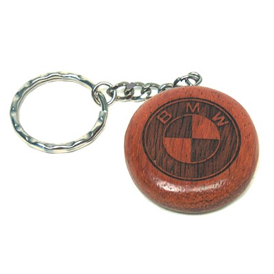 Rosewood Key Chain-Circle