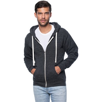 Unisex Triblend Fleece Full Zip Hoody Jacket