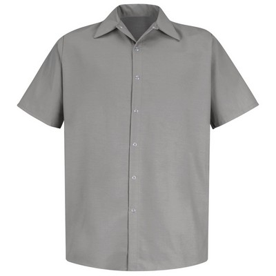 Red Kap™ Short Sleeve Specialized Pocketless Work Shirt