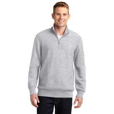 Sport-Tek® Men's Super Heavyweight ¼ Zip Pullover Sweatshirt