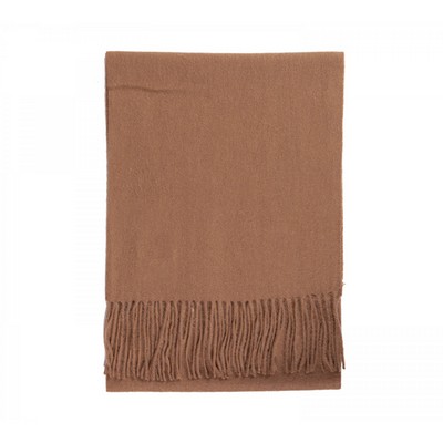 Camel Tan Cashmere Winter Scarf