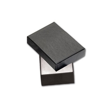 Black Paper Gift Box (1 3/4"x2 1/2")