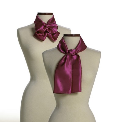 Fuschia Pink Silk Scarf