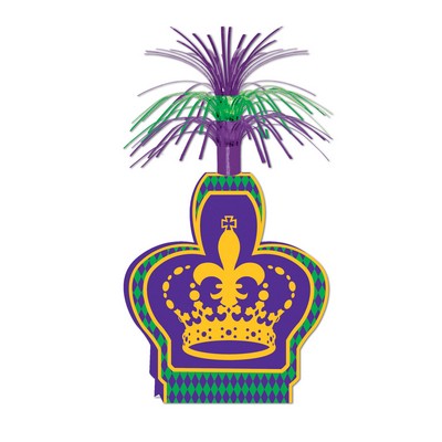 Mardi Gras Fleur De Lis Centerpiece