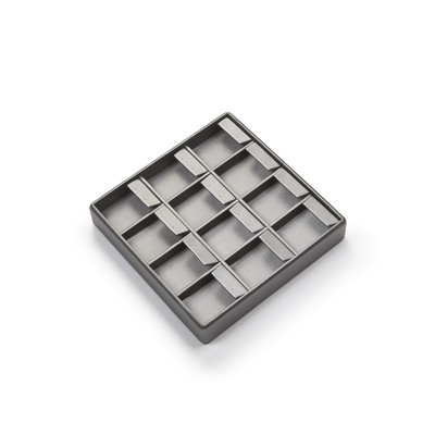 Leatherette 12 Earring Tray