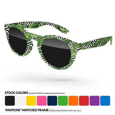 Andy Sunglasses W/ Full Frame Sublimation Wrap