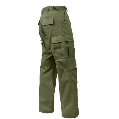 Adult's Relaxed Fit Zipper Fly BDU Pants (S-XL)