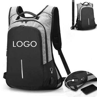 Computer backpack with USB Charging Port Anti-theft