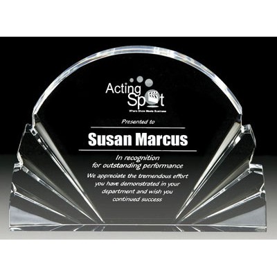 Bravo Fan Acrylic Award 5"H