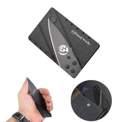 Card Shaped Folding Pocket Knife