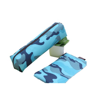 Camouflage Canvas Pen Pouch