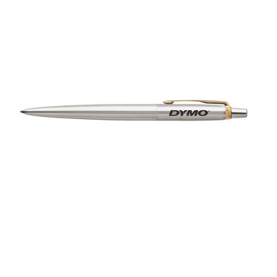 Parker Jotter Gel Pen Stainless Steel w/Gold Trim