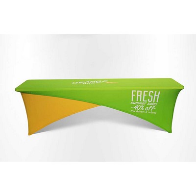 Cross Over Stretch Table Cover - 6 Ft.