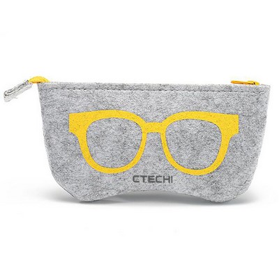 Felt Eye Glasses Sunglasses Bag