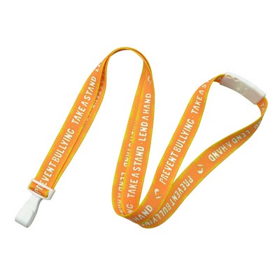 5/8" Dye Sublimated Breakaway Lanyard (Anti-Bullying)