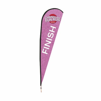 13ft Large Drip Flag-Single Side