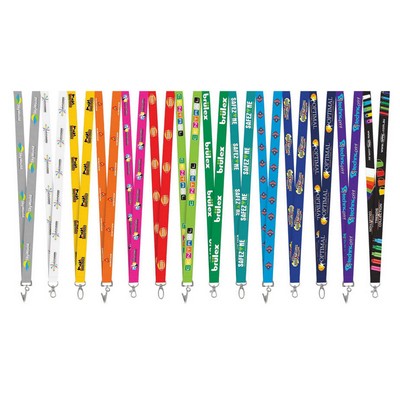 1" Dye Sublimation Lanyard