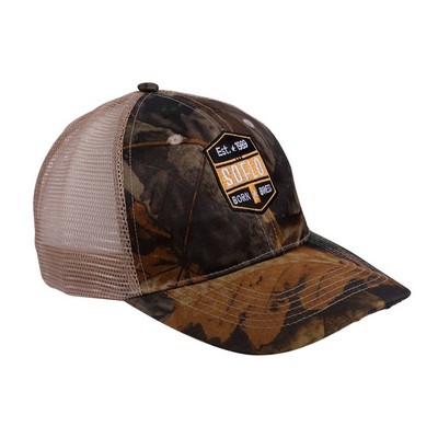 Crossbow Camo Mesh Trucker Hat (Embroidered)